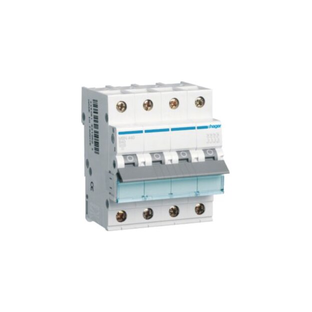 Hager MBN440 LS-Schalter 4-polig 6kA B-40A 4M
