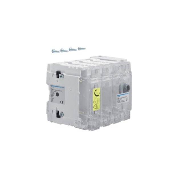 Hager HFD406 Schalter mit Sicherung 4-polig - 63 A T000