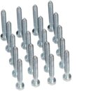 Hager ZZ40B Schrauben universZ für Tragschiene 20...