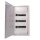 Hager VH36NC Hohlwand Verteiler Volta HWV IP30 36PLE 3-reihig Tür 630x348x94,5mm