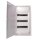 Hager VH36NC Hohlwand Verteiler Volta HWV IP30 36PLE 3-reihig Tür 630x348x94,5mm