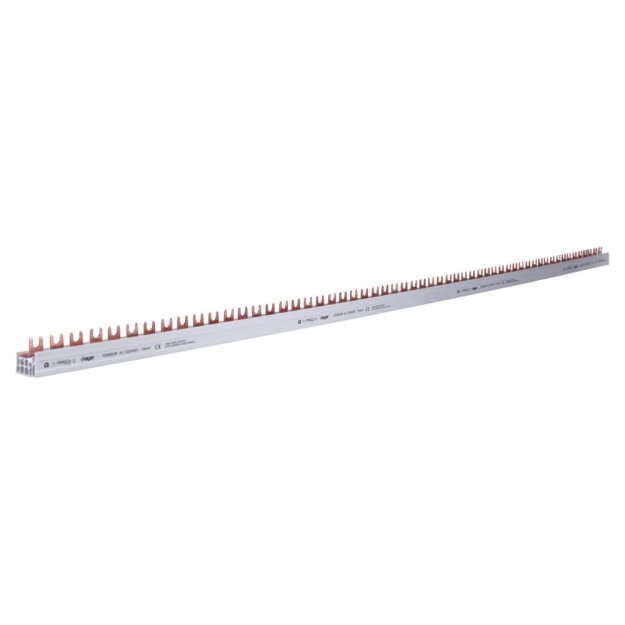 Hager KDN463B Phasenschiene 4-polig Gabel 10mm² 63A 57M