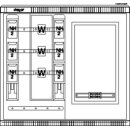 Hager ZAW102AM2 Wandlermessschrank universZ...