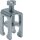 Hager K96F S-Schienenklemme 25²- 70² für 12x5/10mm