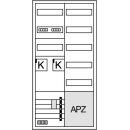 Hager ZB32SET25LS KS 2ZP VF 5-reihig APZ eHZ 1100x550x205