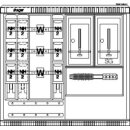 Hager ZAW102AH1 Wandlermessschrank bis 250A TN-S Netz