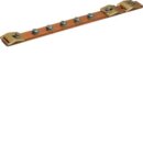 Hager UZ010 Erdungsschiene univers Cu 20x5 1-feldig