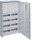 Hager FWB62N Feldverteiler AP IP44 SKII 950x550x160