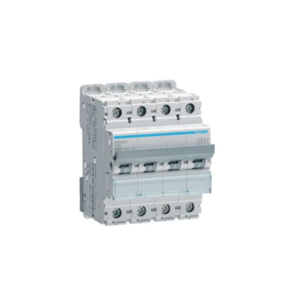Hager NDN420 LS-Schalter 4-polig 10kA D-20A 4M
