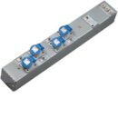 Hager ZAH004L Steckdosenleiste 4xCEE 16A 3-polig