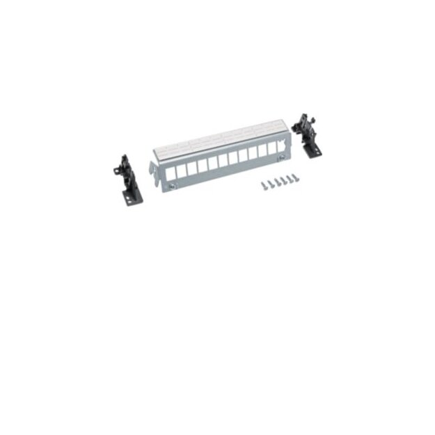 Hager FZ12MK Patch-Panel 12-fach Keystone ohne Module