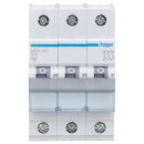 Hager MBN313 LS-Schalter 3-polig 6kA B-13A 3M