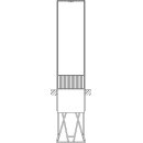 Hager ZAL162 Verteilersäule Baureihe 162 leer