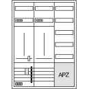 Hager ZB332U25LS KS 2ZP VF 5-reihig APZ universZ...