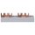 Hager KDN363M Phasenschiene 3-polig Gabel 10mm² 63A 6M