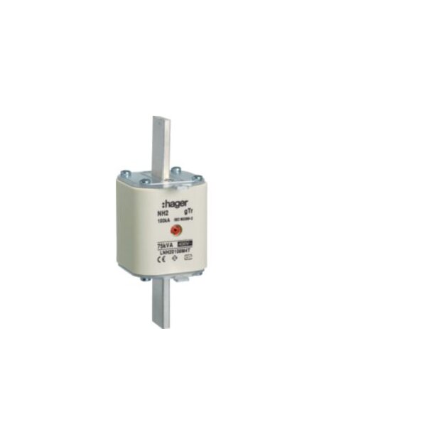 Hager LNH20108M4T NH-Sicherung NH2 gTr 400V 75kVA 108A M