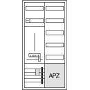 Hager ZB325C15LS KS 1ZP VF 5-reihig APZ universZ...
