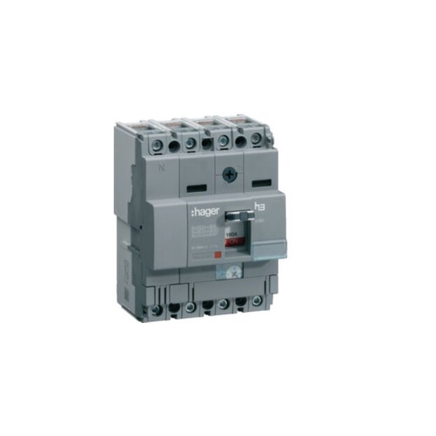 Hager HHA026H Leistungsschalter x160 4-polig 25kA 25A