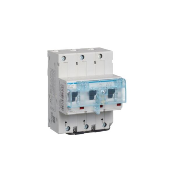 Hager HTU350E SLS-Schalter 3-polig E-50A Hutschiene US