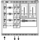 Hager ZAW102CK9 Wandlermessschrank bis 250A TN-S Netz