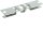 Hager LVZ00DA60-185S Doppeladapter 2xNH00/60mm auf 185mm SaS