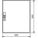 Hager FWB42D Feldverteiler AP 2x4 Reihen Leergehäuse