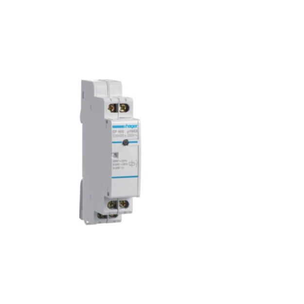 Hager EP400 Elektronischer Fernschalter 1S 230V und 8 bis 24V