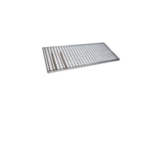 Hager ZAY90275 Bodenrost aus Stahlblech für 157/177/207