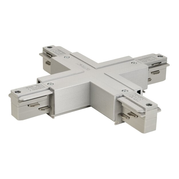 SLV 145694 X-Verbinder EUTRAC 3-Phasen silbergrau