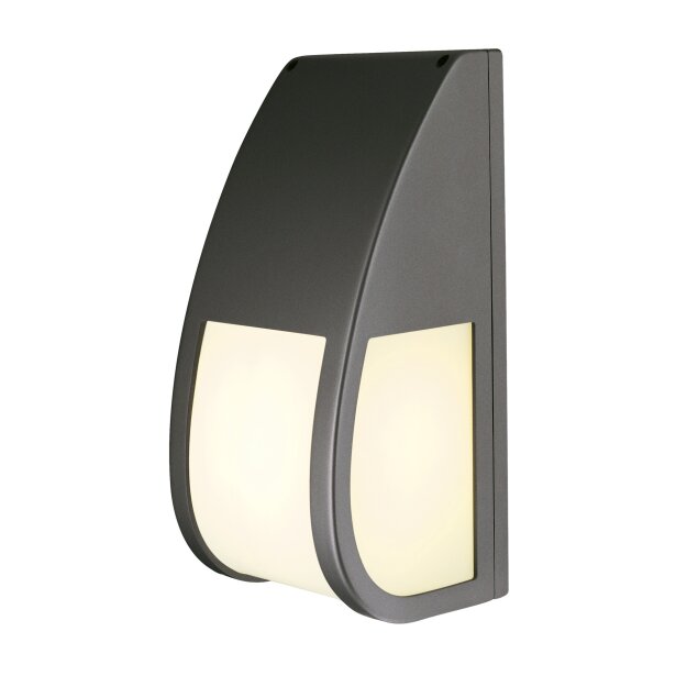SLV 227176 Wandleuchte KERAS ELT anthrazit E27 25W IP54