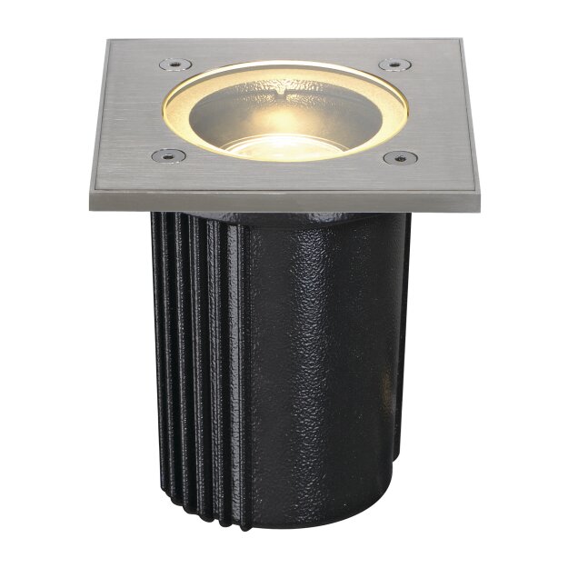 SLV 228434 Bodeneinbaustrahler DASAREXACT GU10 eckig 316 35W IP67