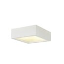 SLV 148002 Deckenleuchte GL 104 E27 eckig weiss Gips 2x 25W