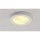 SLV 148001 Deckenleuchte GL 105 E27 rund weiss Gips 2x 25W