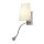SLV 149452 LED-Wandleuchte COUPA FLEXLED chrom sat. G9 40W 3W 3000K