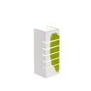 SLV 148010 Wandleuchte GL 100 SLOT eckig weiss Gips E14 40W