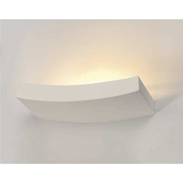SLV 148012 Wandleuchte GL 102 CURVE weiss Gips R7s 78mm 100W