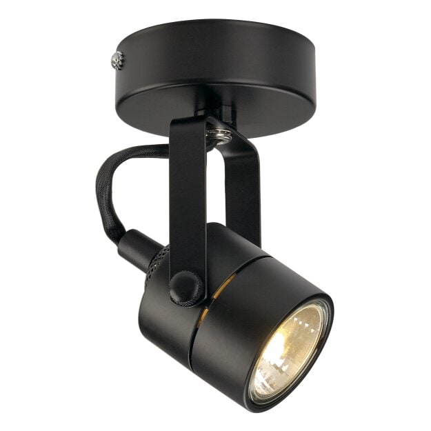 SLV 132020 Deckenleuchte SPOT 79 230V sw GU10 50W