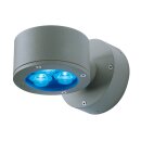 SLV 230355 Wandleuchte SITRA WALL anthrazit GX53 9W IP44