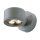 SLV 230355 Wandleuchte SITRA WALL anthrazit GX53 9W IP44