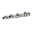 SLV 147444 Wand- / Deckenleuchte ASTO IV alu-brushed 4xGU10 Spot 75W