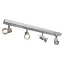 SLV 147444 Wand- / Deckenleuchte ASTO IV alu-brushed 4xGU10 Spot 75W