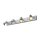 SLV 147444 Wand- / Deckenleuchte ASTO IV alu-brushed 4xGU10 Spot 75W