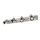 SLV 147444 Wand- / Deckenleuchte ASTO IV alu-brushed 4xGU10 Spot 75W