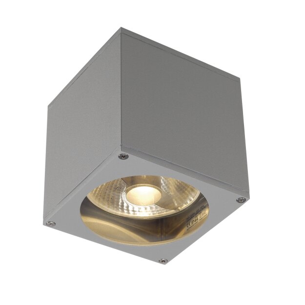 SLV 229564 Wandleuchte BIG THEO WALL OUT eckig grau ES111 75W