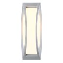 SLV 230444 Wandleuchte MERIDIAN 2 grau E27 25W IP54