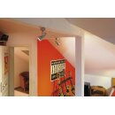 SLV 147559 Wand- / Deckenleuchte INDA SPOT GU10 alu gebürstet 50W
