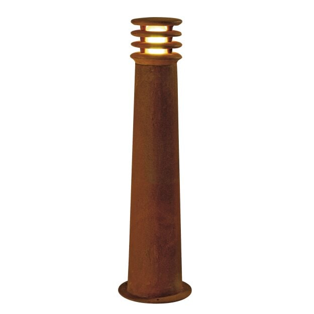 SLV 229021 Pollerleuchte RUSTY 70 eisen rost E27 11W IP55