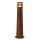 SLV 229021 Pollerleuchte RUSTY 70 eisen rost E27 11W IP55