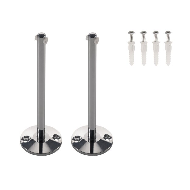 SLV 186342 Umlenker f. NV-Seilsystem chrom 2 Stk. 16cm