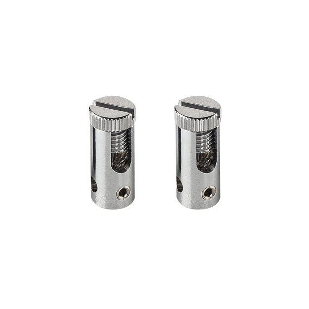 SLV 186352 Einspeisung f. NV-Seilsystem chrom 2 Stk. 25A
